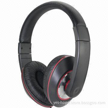 Stereo music wired headphones